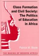 Front cover of Class Formation and Civil Society by Patrick M. Boyle