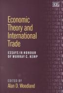 Cover of Economic theory and international trade by A. D. Woodland