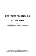 Front cover of Les idées politiques by Michel Duquette
