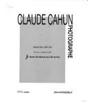 Cover of Claude Cahun by Claude Cahun