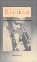 Cover of Kultur Der Evidenz by Kross