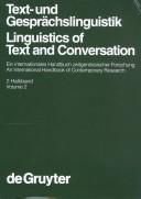 Cover of Text- und Gesprächslinguistik by Klaus Brinker