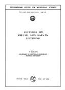 Front cover of Lectures on Wiener and Kalman Filtering by T Kailath