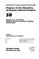 Front cover of Fortschritte der Chemie organischer Naturstoffe / Progress in the Chemistry of Organic Natural Products / Volume 58 (Fortschritte der Chemie organischer ... the Chemistry of Organic Natural Products) by Unknown
