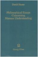 Front cover of Philosophical Essays by David Hume