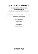 Cover of Handworterbuch Der Exakten Naturwissenschaften Band 8 Teil 1 Lieferung 9 & 10 by Johann Christian Poggendorff