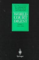Cover of World Court Digest: Volume 2 by Unknown