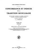 Cover of Concordance Et Indices De LA Tradition Musulmane by A. J. Wensinck