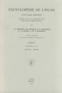 Front cover of Encyclopedie de L'Islam, Tome X, Livraison 163-164 by Unknown