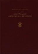 Front cover of Australian Aboriginal Religion by Ronald M. Berndt