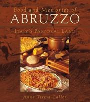 Cover of Food and Memories of Abruzzo by Anna Teresa Callen