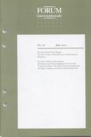Front cover of The new German arbitration law in international perspective by Klaus Peter Berger