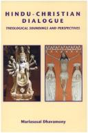 Front cover of Hindu-Christian dialogue by Mariasusai Dhavamony