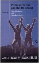 Front cover of Postmodernism And The Holocaust. by Alan Milchaman