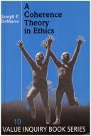 Cover of A Coherence Theory In Ethics. by Joseph P. Demarco