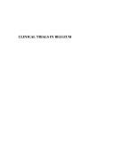 Front cover of Clinical Trials in Belgium by Caroline Trouet