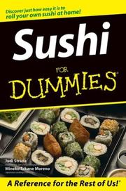 Cover of Sushi for dummies by Judi Strada