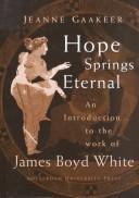 Front cover of Hope springs eternal by A. M. P. Gaakeer