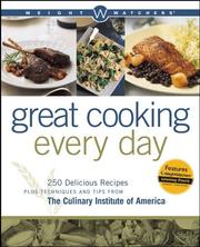 Cover of Weight Watchers Great Cooking Every Day by Weight Watchers
