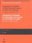 Front cover of International Encyclopedia of Abbreviatoins in Science & Technology, Yearbook 2000 by Unknown