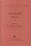Front cover of Moralia, vol. I: Libelli 1-14 by Plutarch