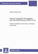 Front cover of Venture Capitalist Participation and the Performance of Ipo Firms by Georg Rindermann