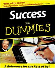 Cover of Success for dummies by Zig Ziglar