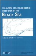Front cover of Complex Oceanographic Research on the Black Sea by Valery N. Eremeev