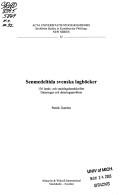 Front cover of Senmedeltida svenska lagböcker by Patrik Åström
