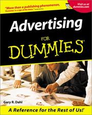 Cover of Advertising for dummies by Gary Dahl