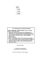 Front cover of Luther Und Shinran-Eckhart Und Zen (Beihefte Der Zeitschrift Fur Religions Und Geistesgeschichte, 31) by Martin Kraatz