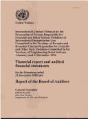 Front cover of Financial Report and Audited Financial Statements for the Biennium Ended 31 December 2005 and Report of the Board of Auditors by Unknown