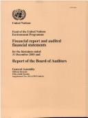 Front cover of Financial Report And Audited Financial Statements For The Biennium Ended 31 December 2003 And Report Of The Board Of Auditors by Unknown