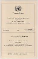 Cover of United Nations Treaty Series, 2001 by Unknown