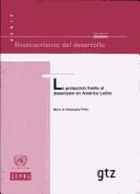 Front cover of Proteccion Frente Al Desempleo En America Latina (Financiamiento Del Desarrollo) by Unknown