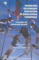 Cover of Financing secondary education in developing countries by Keith Lewin