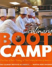 Cover of Culinary boot camp by Martha Rose Shulman
