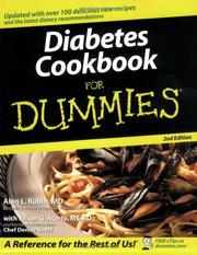 Front cover of Diabetes cookbook for dummies by Alan L. Rubin
