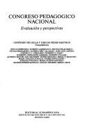 Front cover of Congreso Pedagógico Nacional by Cayetano De Lella