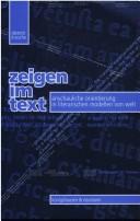 Cover of Zeigen Im Text by Dietrich Krusche