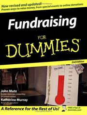 Cover of Fundraising for dummies by John Massie Mutz