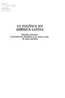 Cover of Lo Politico - En America Latina by Juan Carlos Scannone