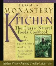 Front cover of From a monastery kitchen by Victor-Antoine D'Avila-Latourrette