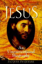 Cover of Jésus by Jacques Duquesne