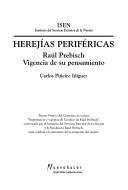 Cover of Herejías periféricas by Carlos Piñeiro Iñiguez