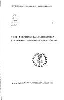 Front cover of Ur nordisk kulturhistoria by Nordiske historikerkongres (18th 1981 Jyväskylä, Finland)