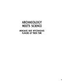 Front cover of Archaeology meets science by Yannis Tzedakis