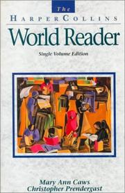 Cover of The HarperCollins world reader by Mary Ann Caws