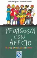 Cover of Pedagogia Con afecto by Mary Sanches