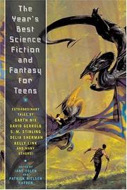 Front cover of The Year's Best Science Fiction and Fantasy for Teens by Jane Yolen